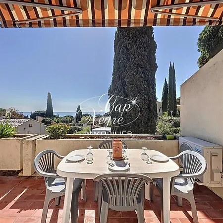 Lägenhet T2, 4 Personnes Terrasse Vue Avec Piscine A Pramousquier - *